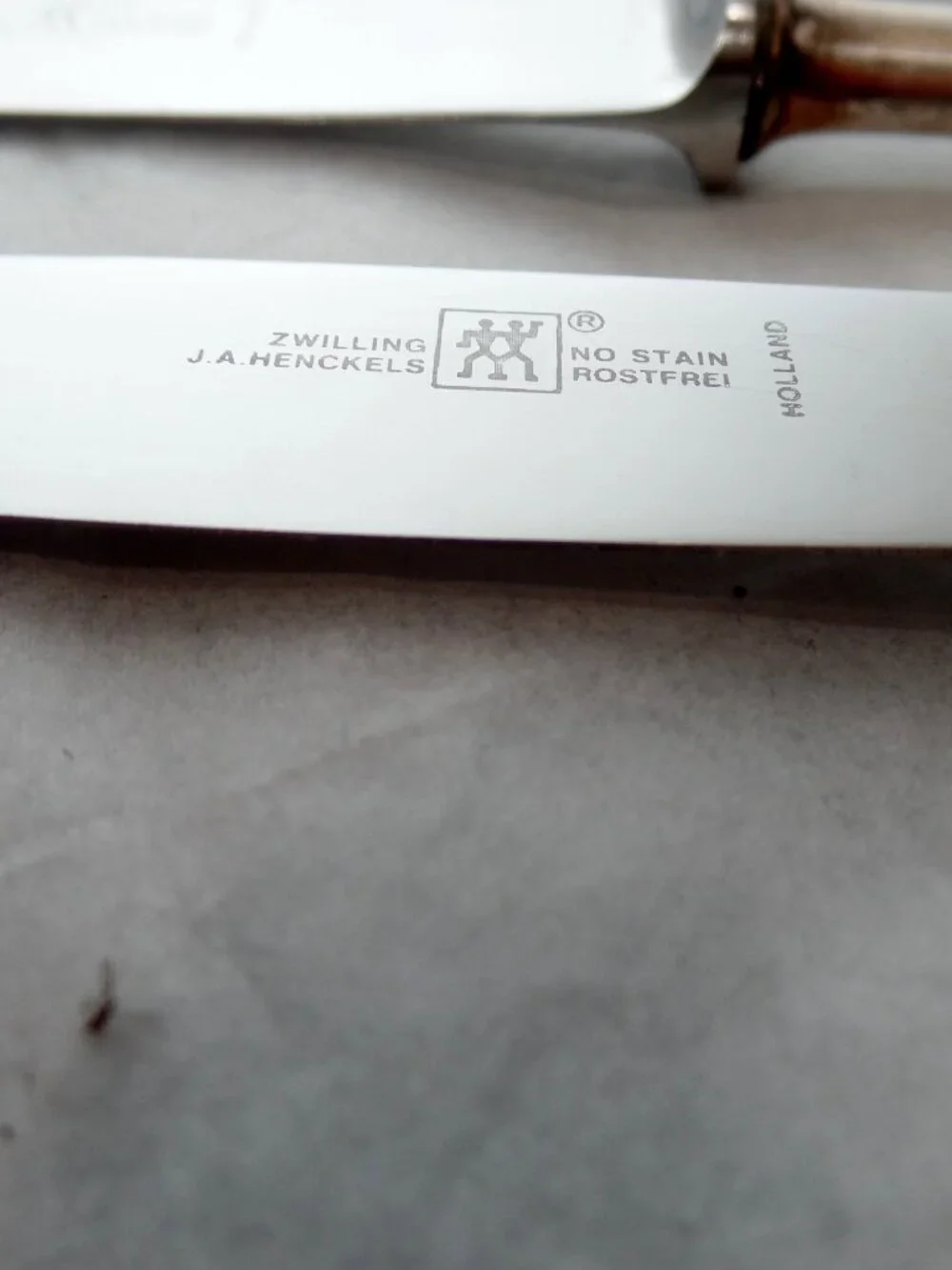 Zwillings J.A. Henckels Set Of 5 Butter Knives 800 Silver Holland
